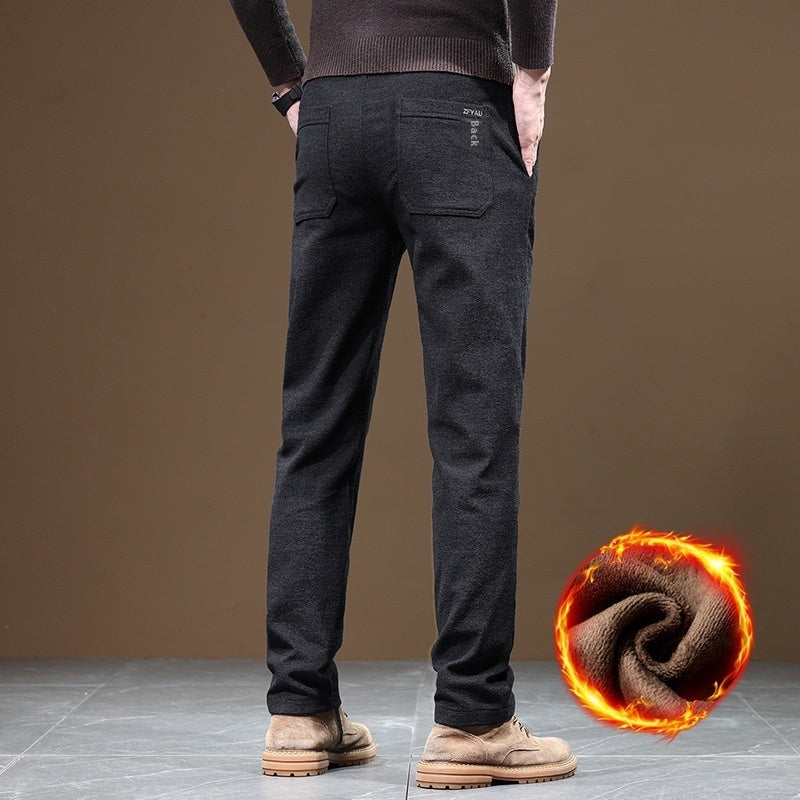 Elegante Businesshose mit Fleecefutter – Herbst/Winter