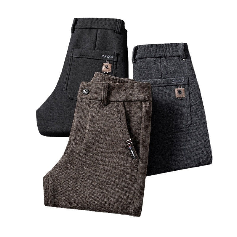 Elegante Businesshose mit Fleecefutter – Herbst/Winter