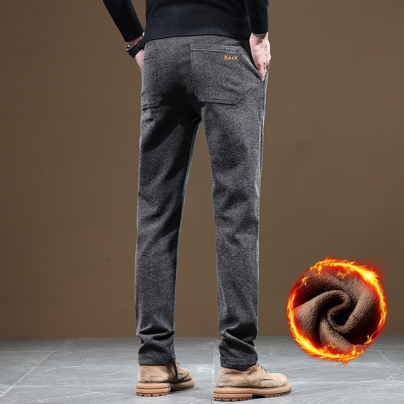 Elegante Businesshose mit Fleecefutter – Herbst/Winter