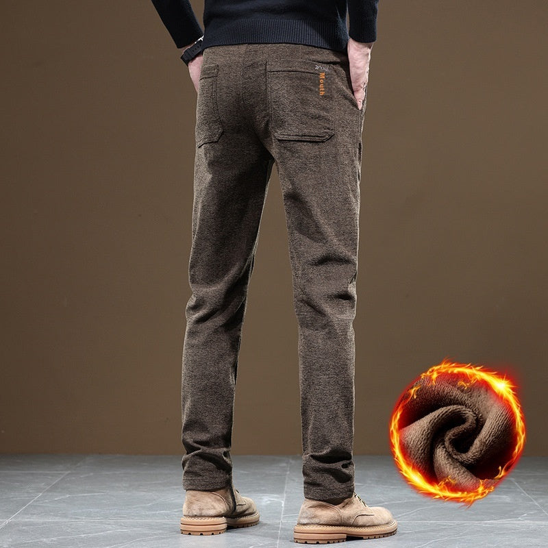 Elegante Businesshose mit Fleecefutter – Herbst/Winter