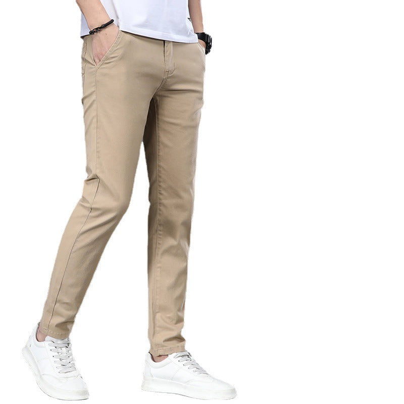 Elegante Herrenhose – elastisch, gerade geschnitten, Slim Fit